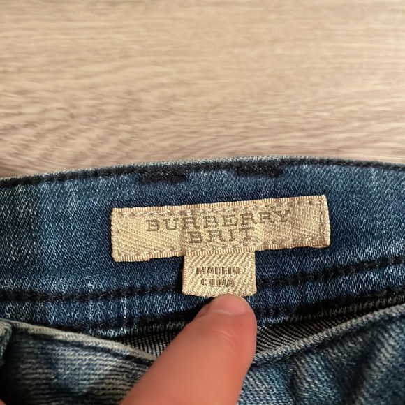 Women’s Burberry Brit Westbourne Skinny Ankle Jeans - Size 29 - Picture 2 of 11